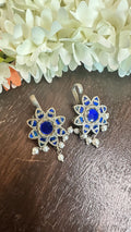 Silver Bugadis with kemp stones