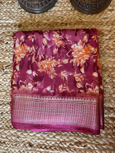Gift saree, (no pico and fall)