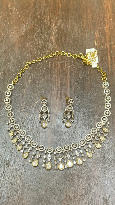 Necklace with earring
