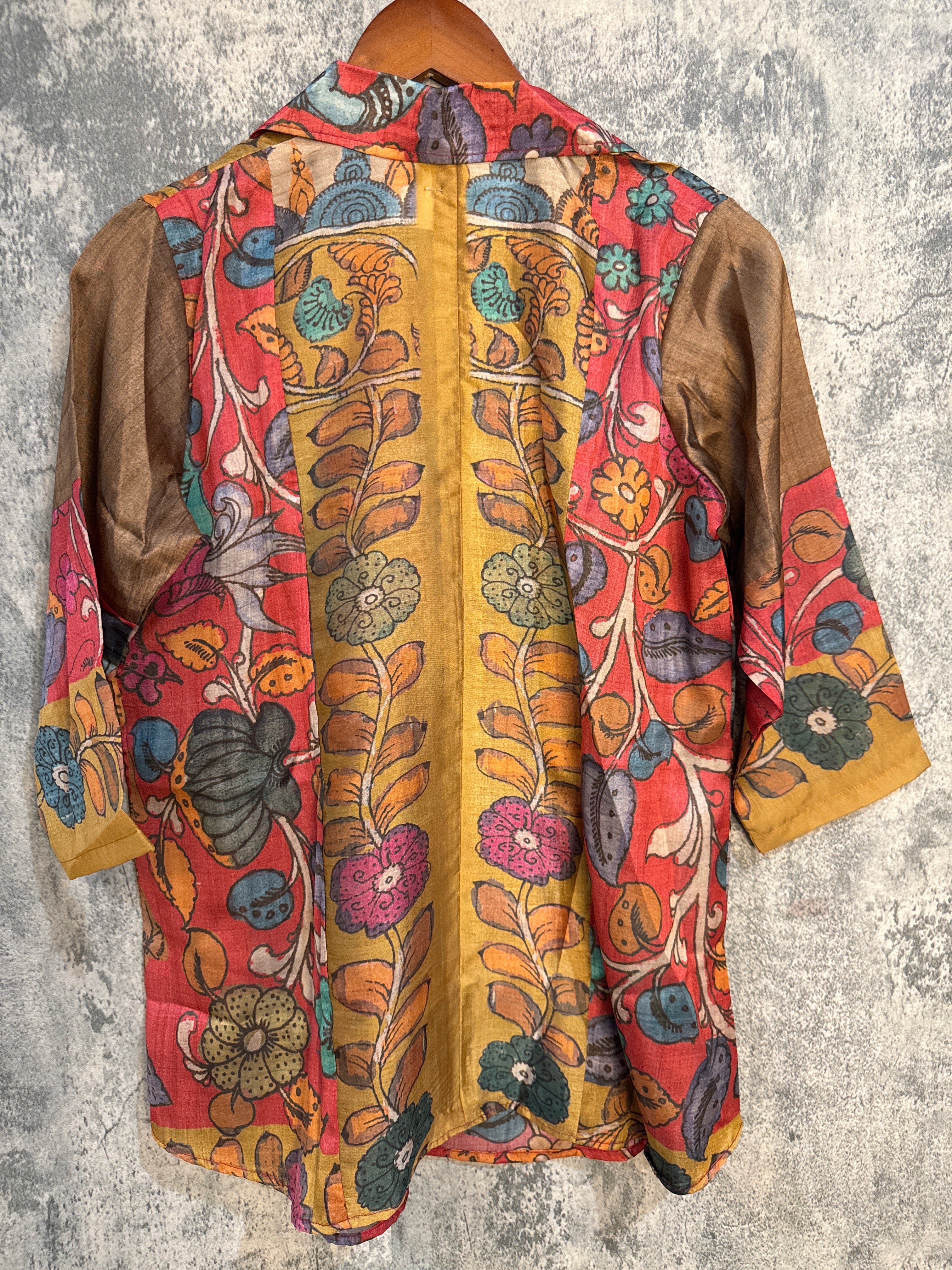 Kalamkari dijital printed kurti shirts