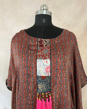 Modal silk kaftan