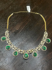 Necklace with earring