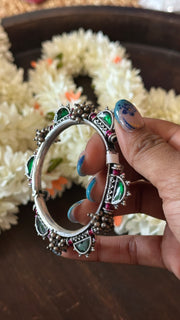 Silver replica openable bangle