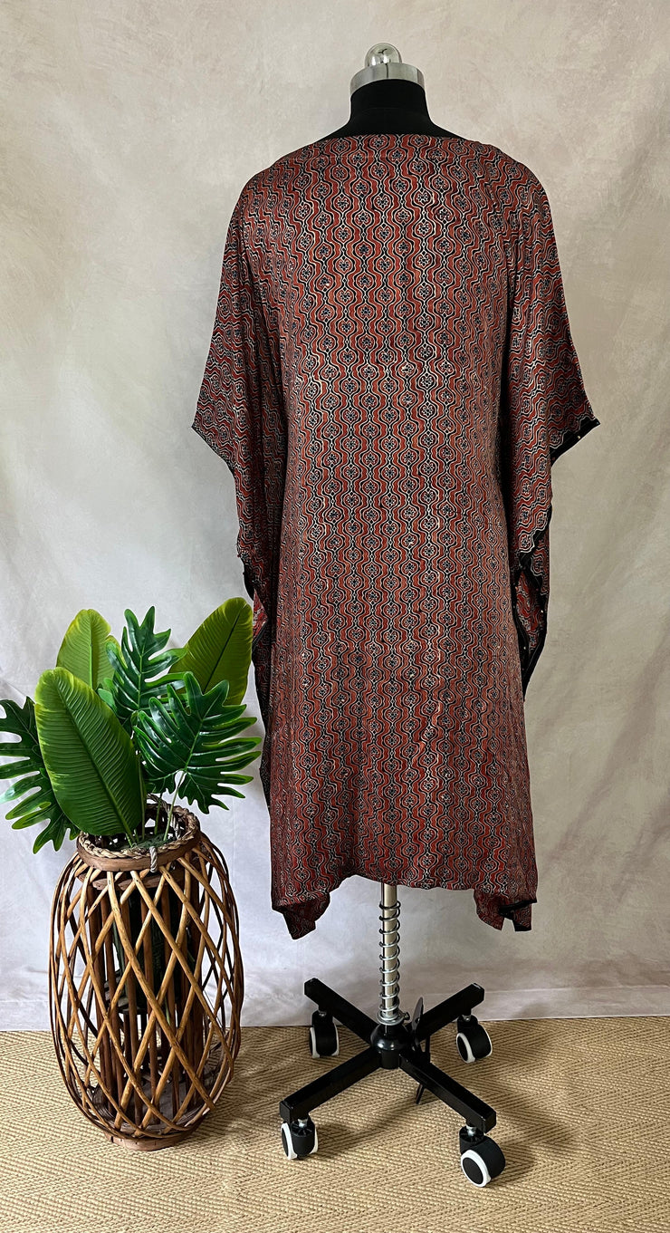 Modal silk kaftan