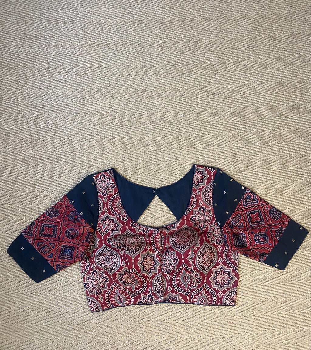 Modal silk blouse