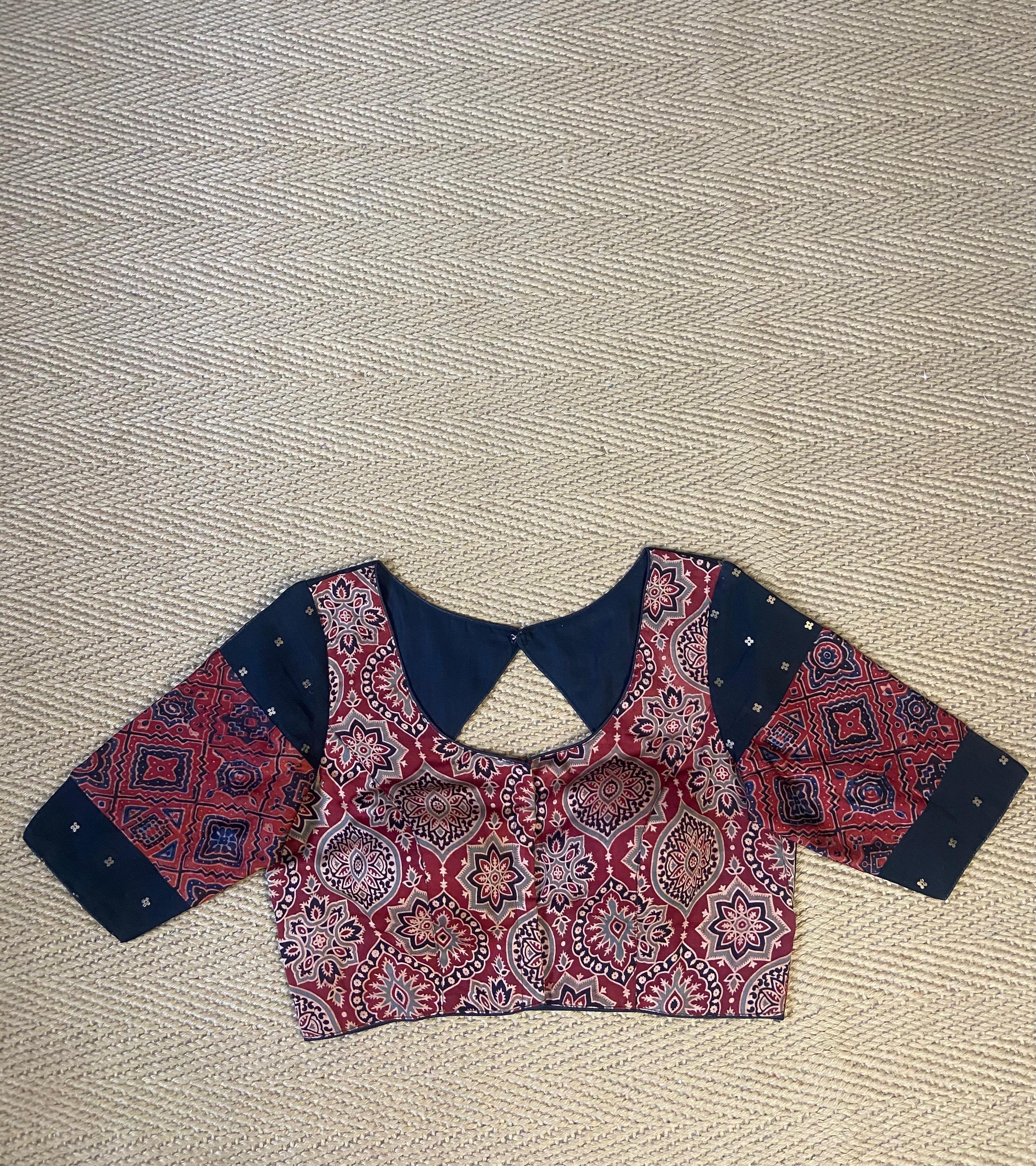 Modal silk blouse