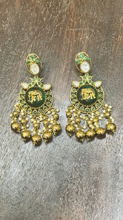 Necklace with earring