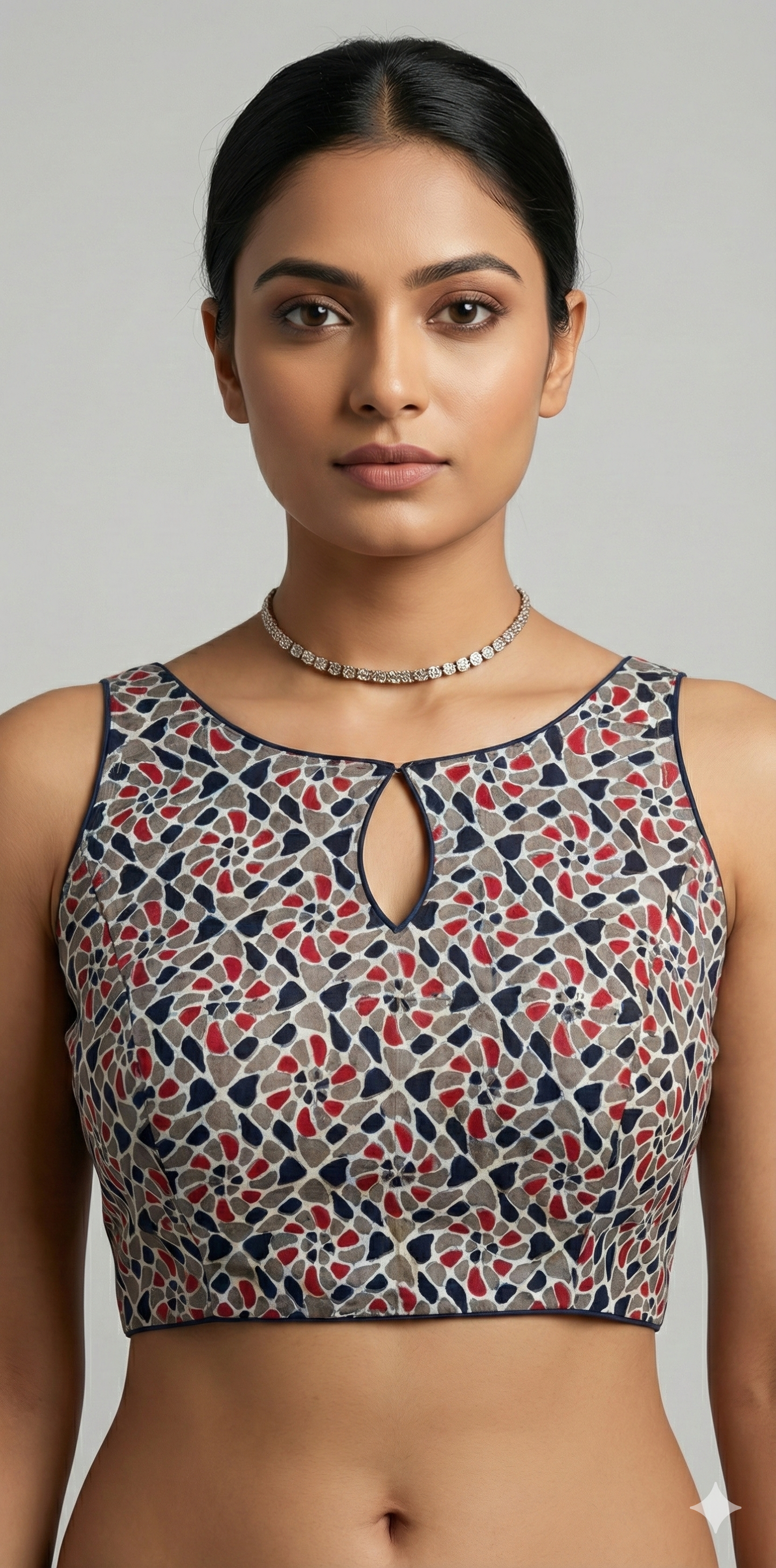 Ajrakh blouse