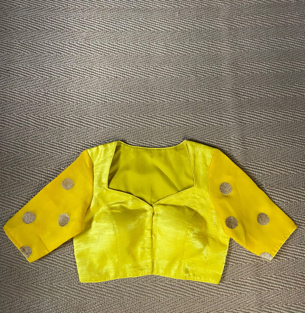 Yellow blouse