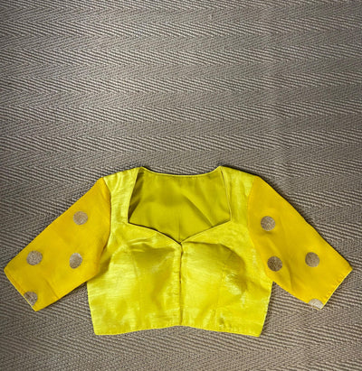 Yellow blouse