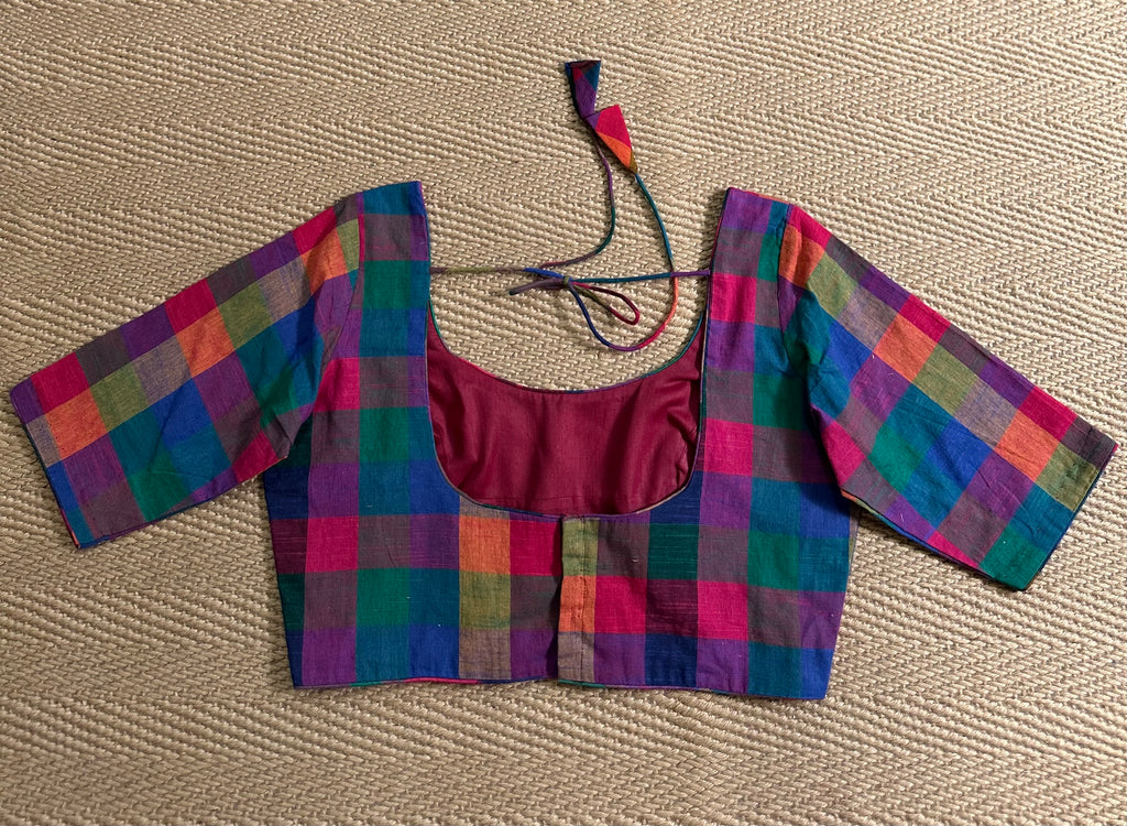 Madrass kattam cotton blouse