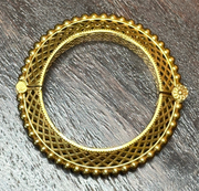 Brass finish bangels (single)