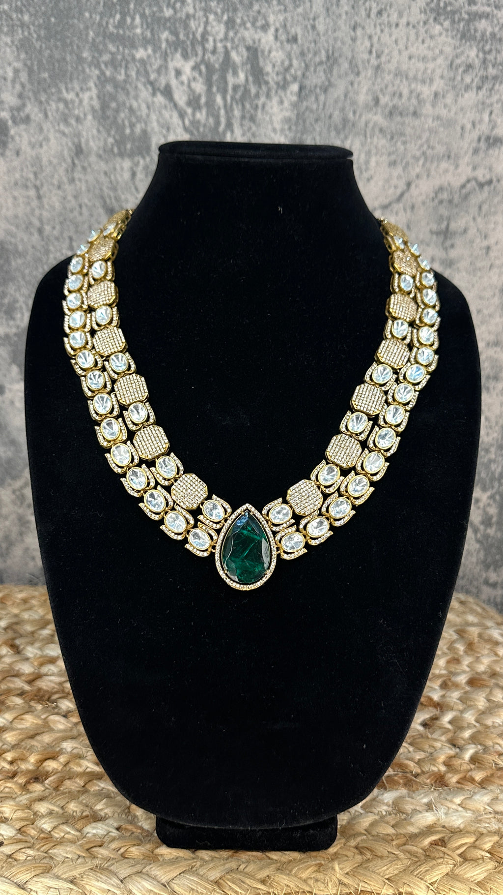 Designer replica necklace with earring