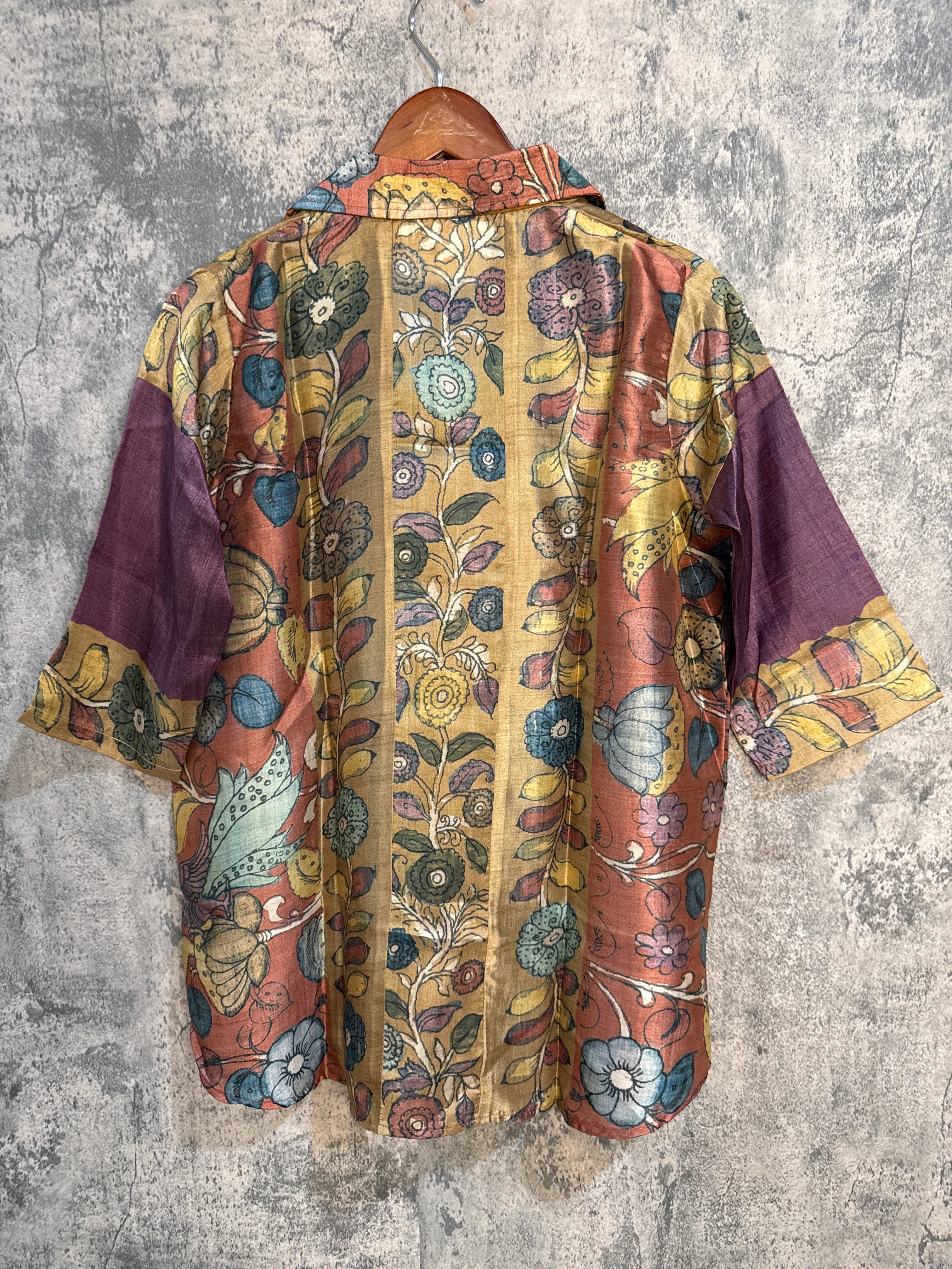 Kalamkari dijital printed kurti shirts