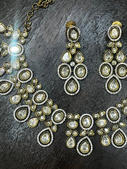 Necklace with earring