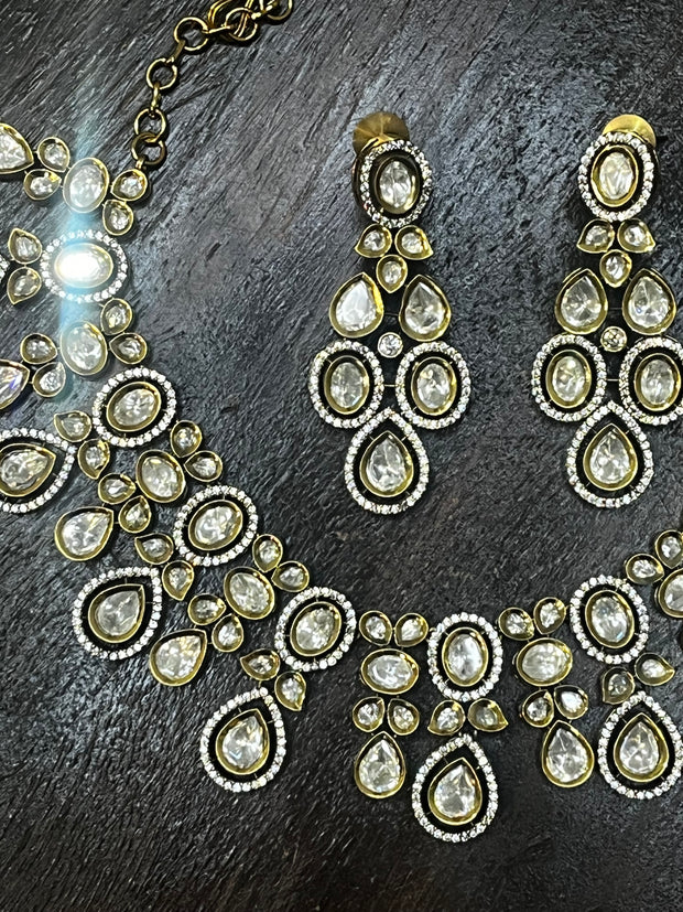Necklace with earring