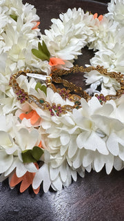 Gold bangles set - size 2.6
