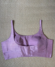 Blush pink sleeveless blouse