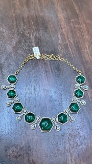 Necklace with earring