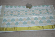 Tissue set saree with digital print