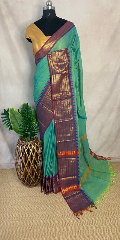 Kanchivaram cotton sarees, NO BP