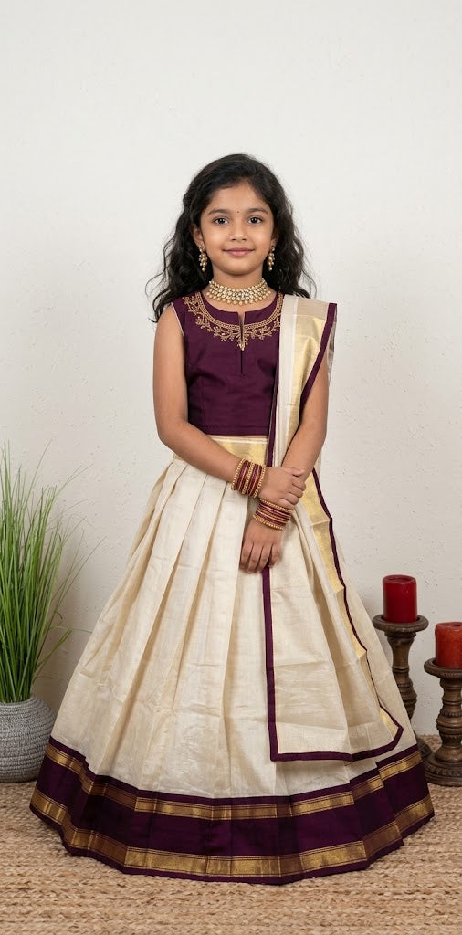 Dhavani for 4-5 yr girl