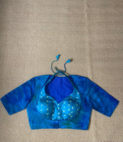 Off white brocade blouse