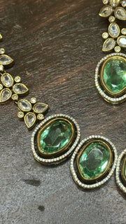 Necklace with earring