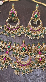 Guttapusalu necklace and earring