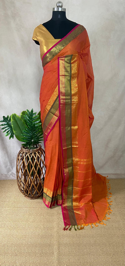 Kanchivaram cotton sarees, NO BP