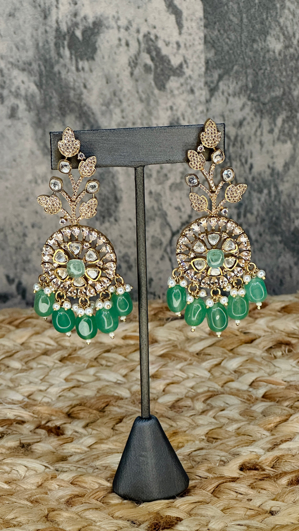 Designer replica necklace with earring