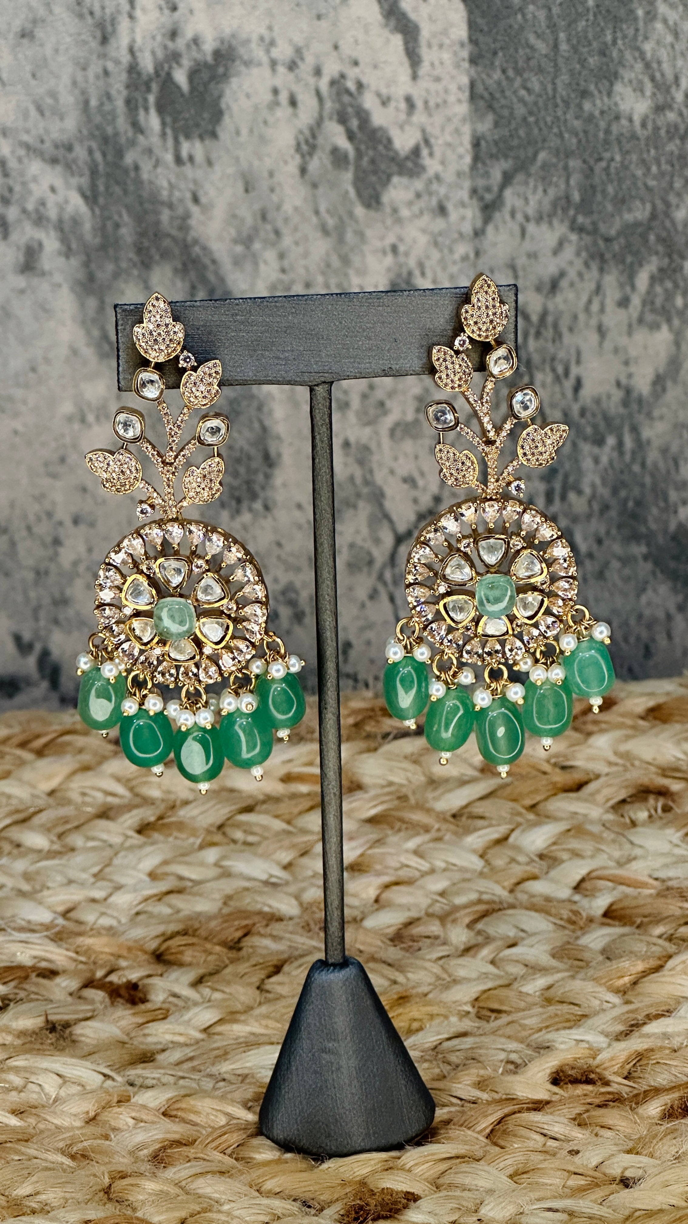 Designer replica necklace with earring
