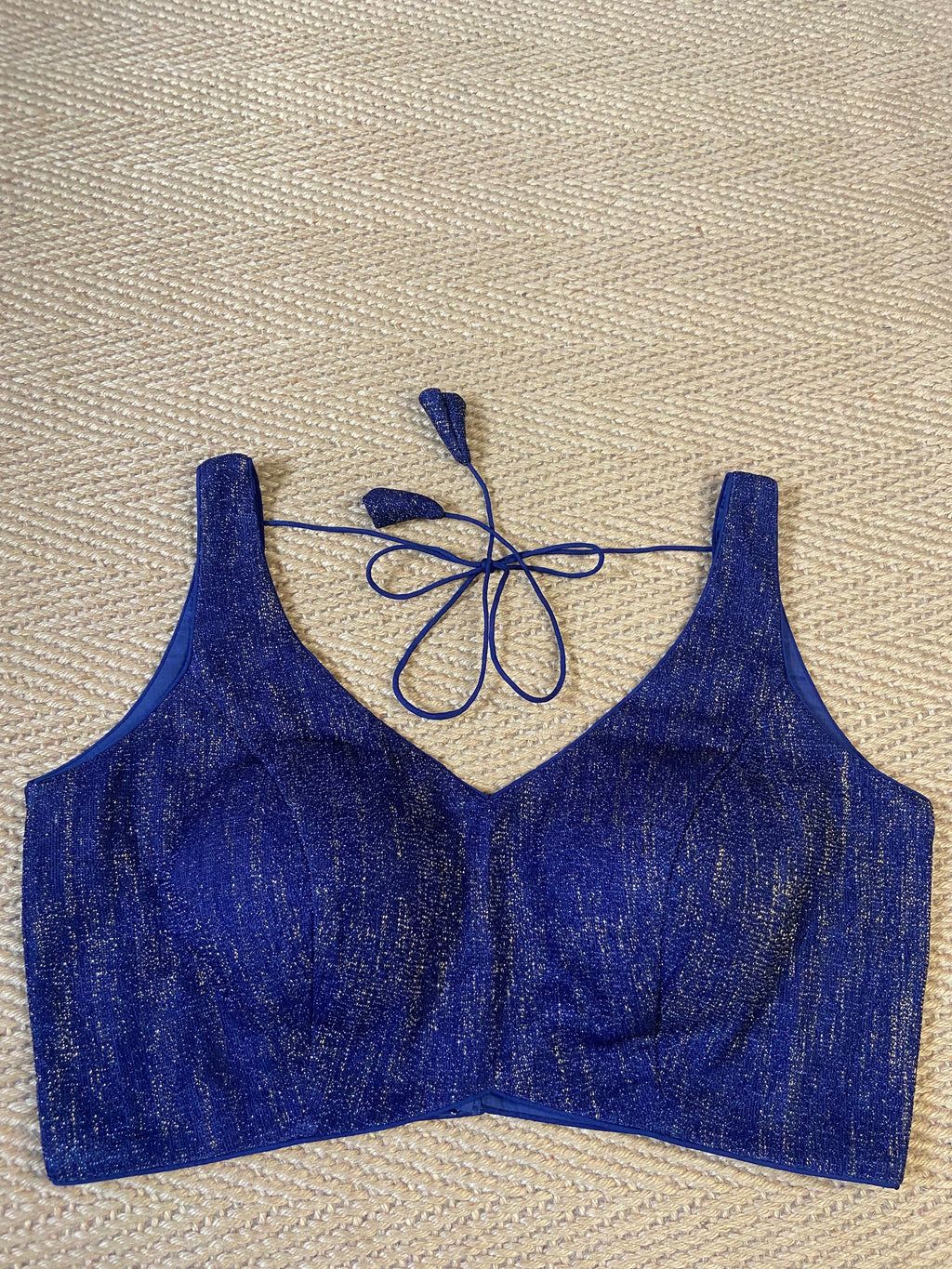 Navy blue blouse