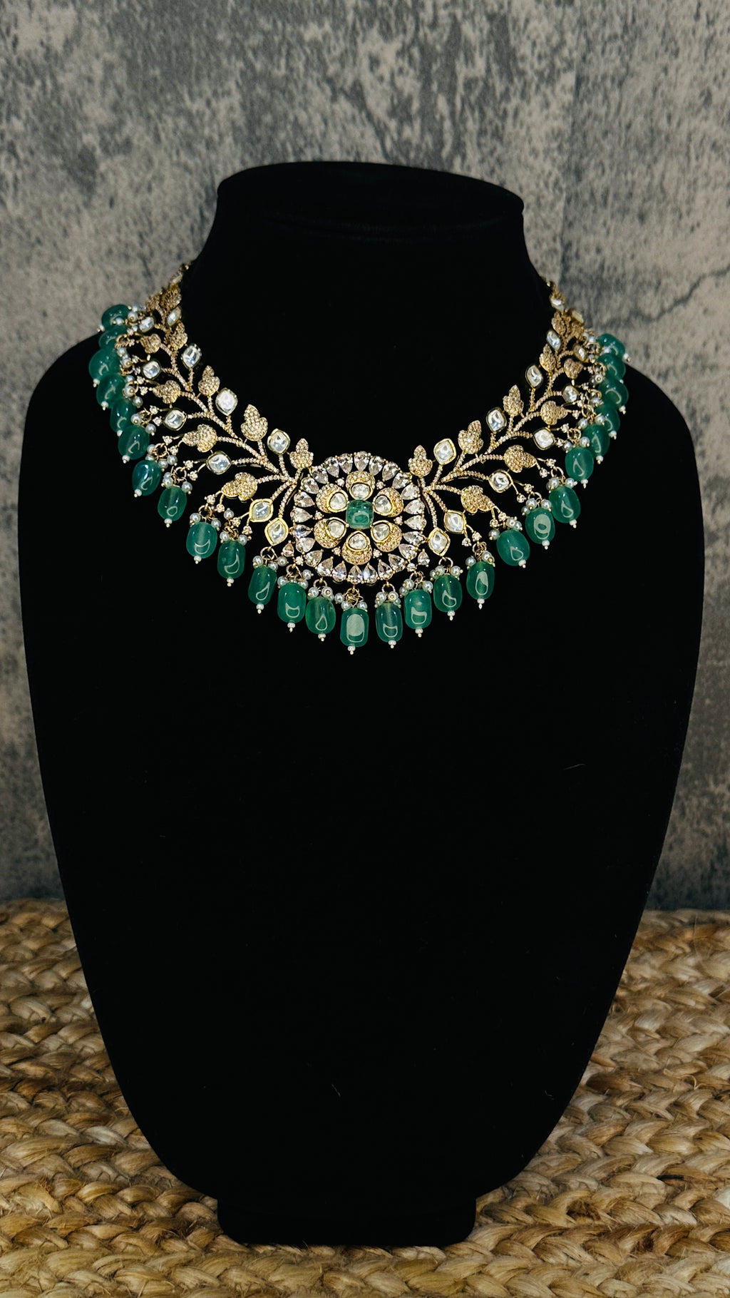 Designer replica necklace with earring