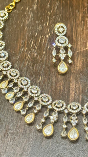Necklace with earring