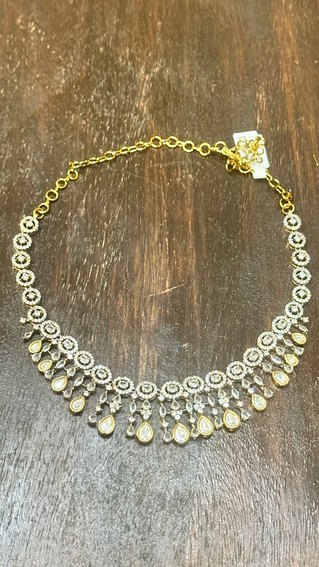 Necklace with earring