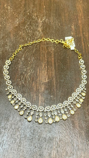 Necklace with earring
