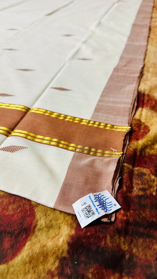 Pure Handloom set saree