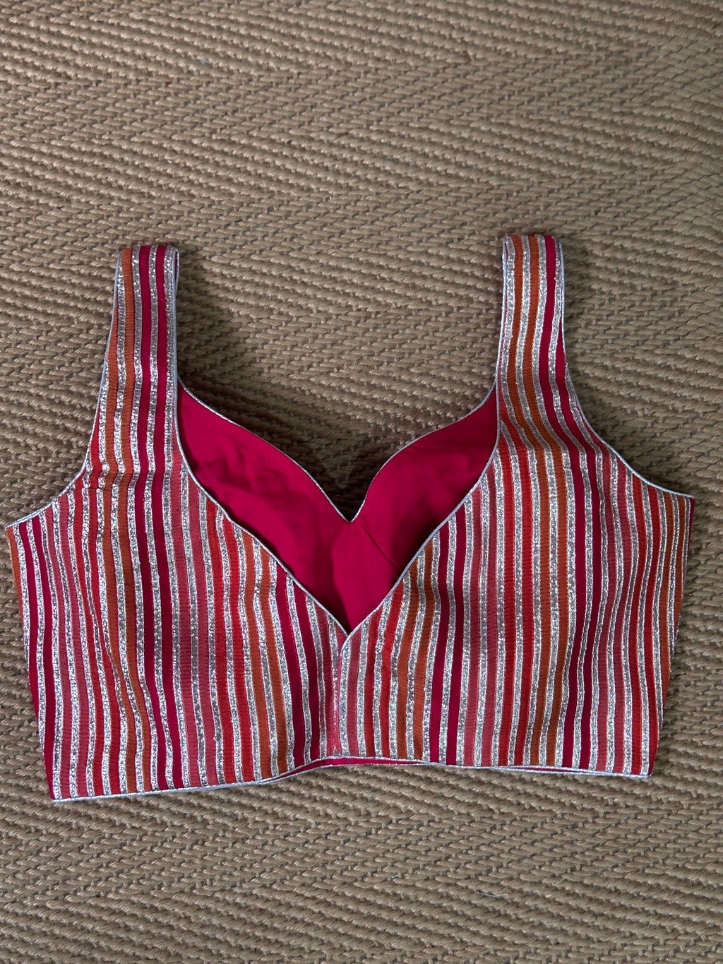 Sleeveless blouse
