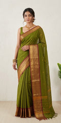 Kanchivaram cotton handloom saree , no BP