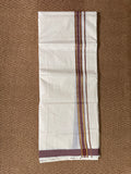 Gold and brown border Dhothi