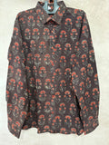 Ajrakh handblock printed shirts in pure Cotton
