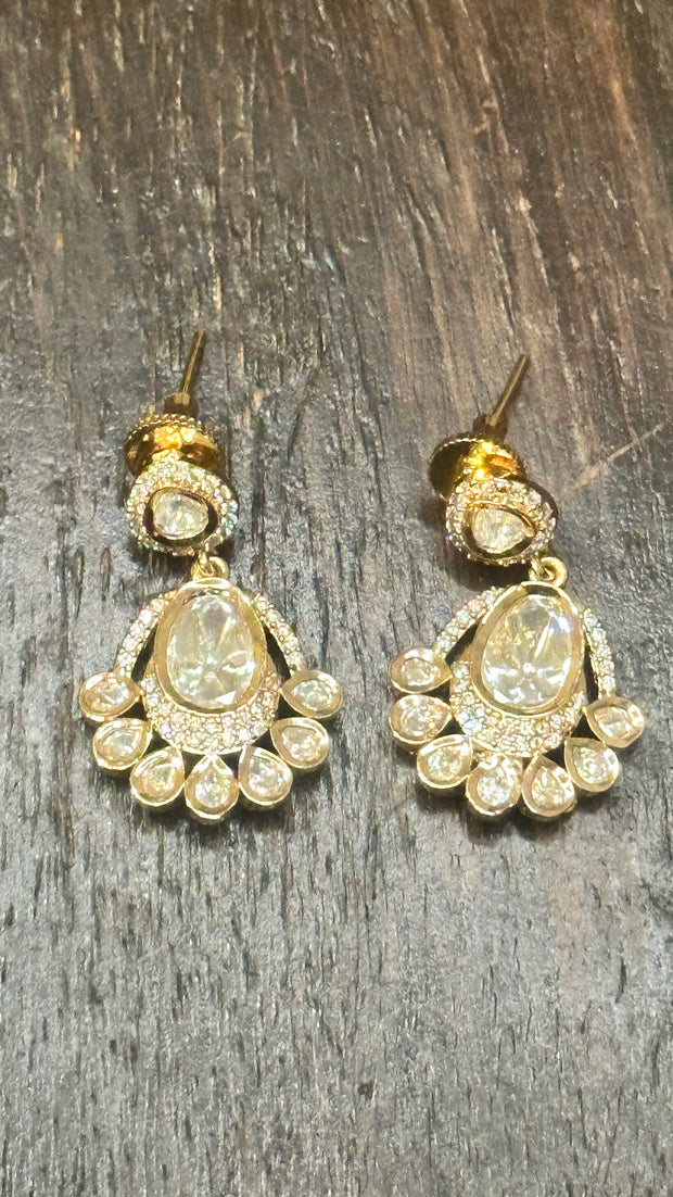 Necklace with earring