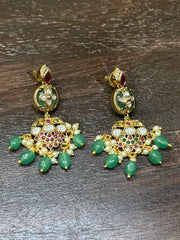 Necklace with earring