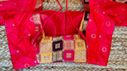 Pink Brocade blouse