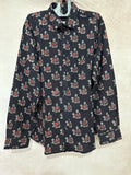 Ajrakh handblock printed shirts in pure Cotton