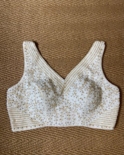 Off white designer blouse