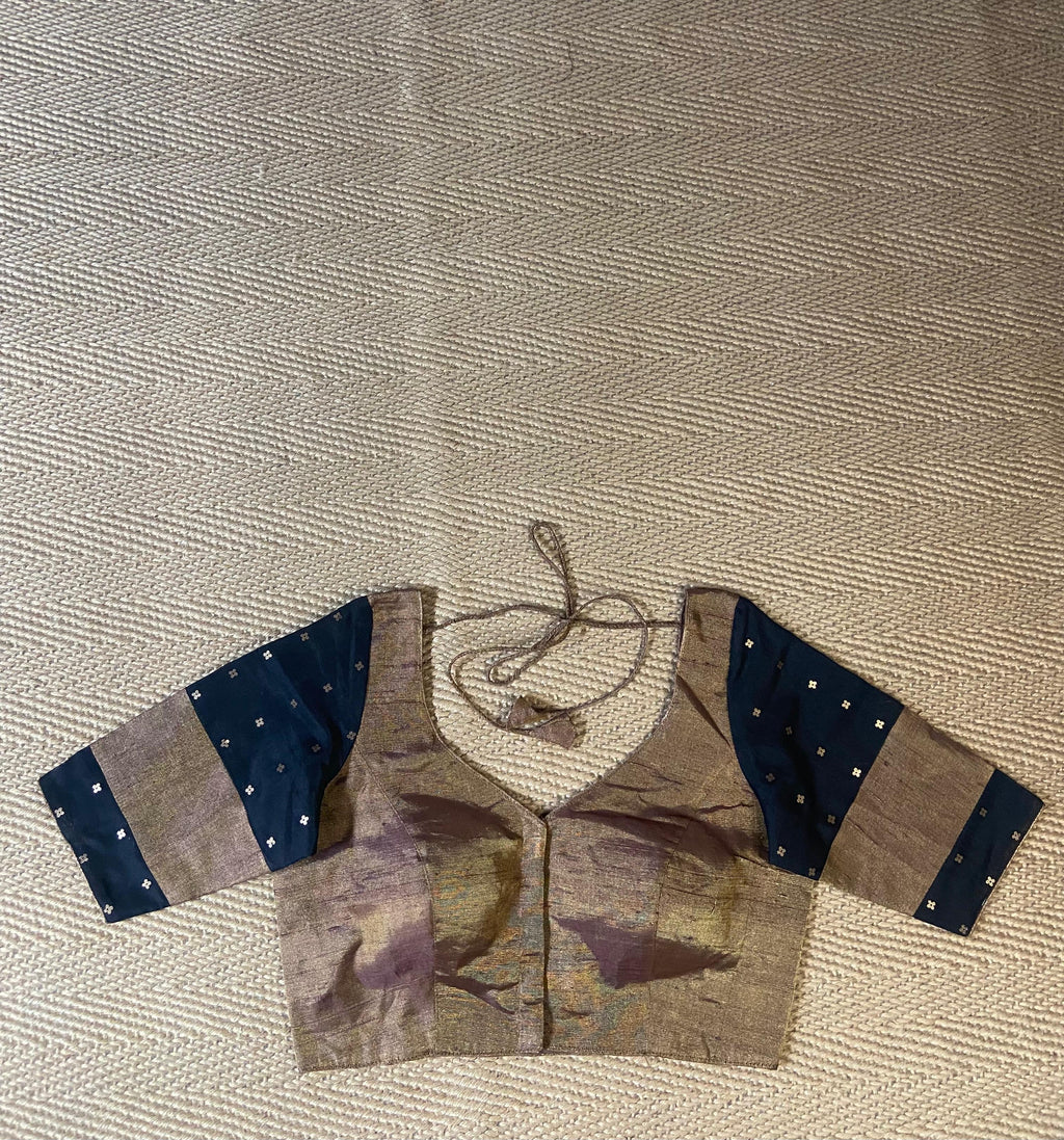 Black tissue blouse