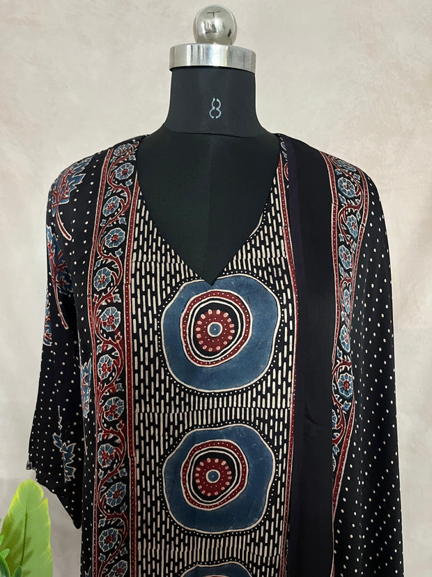 Modal silk kurti with dupatta