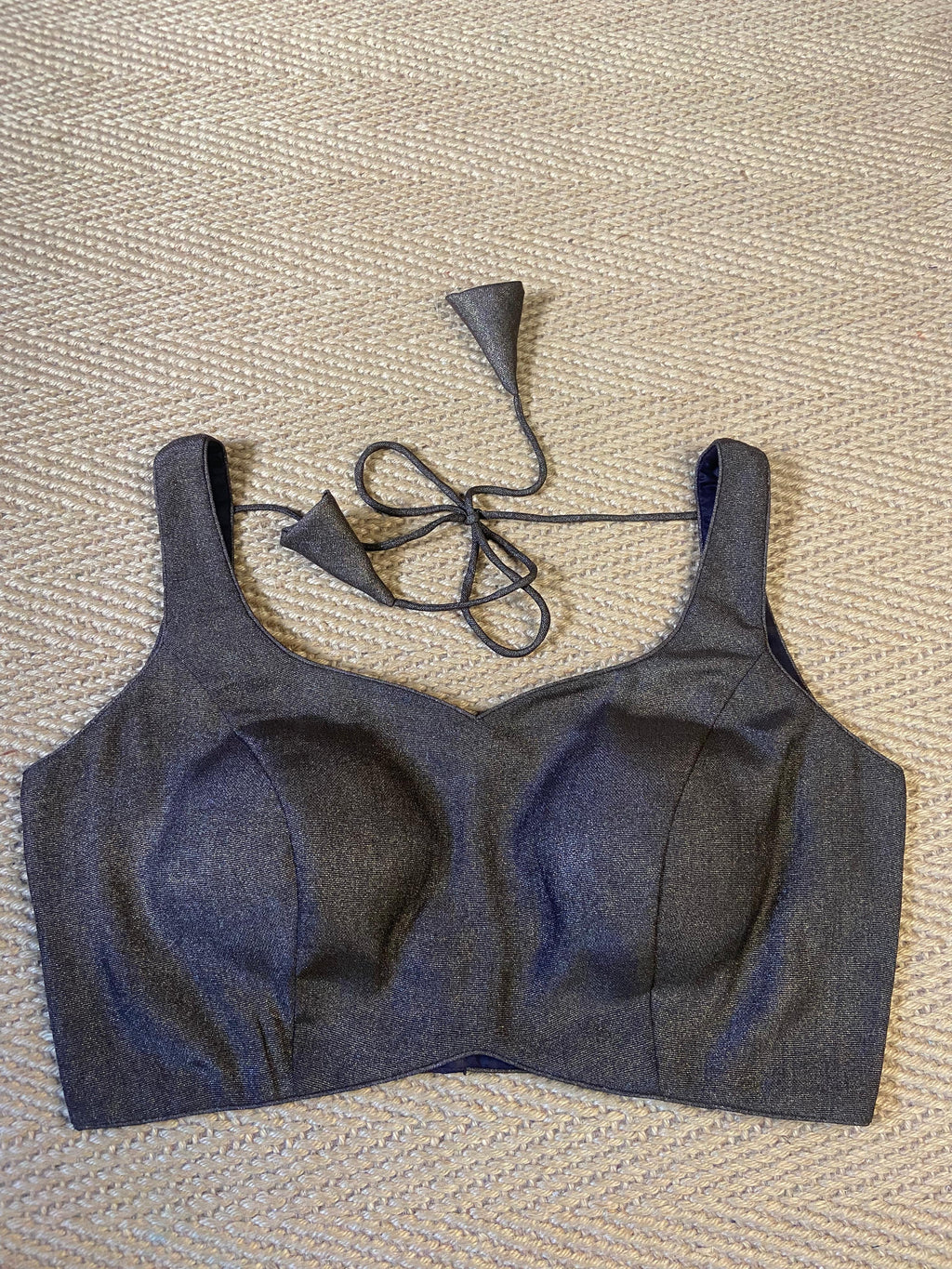 Black tissue blouse